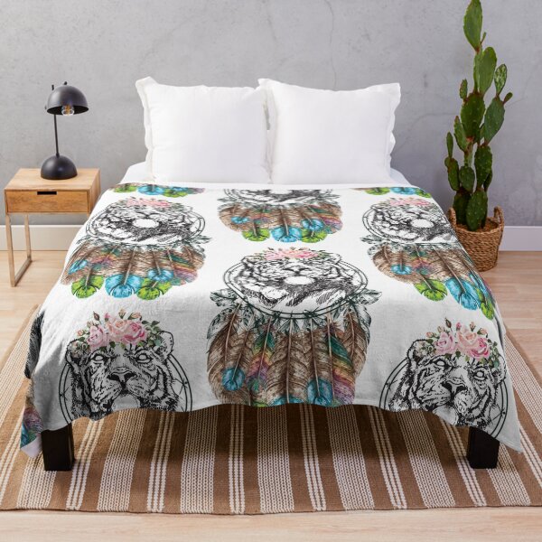Item preview, Bohemian Style Feathers and tiger designed and sold by Best-Designers.