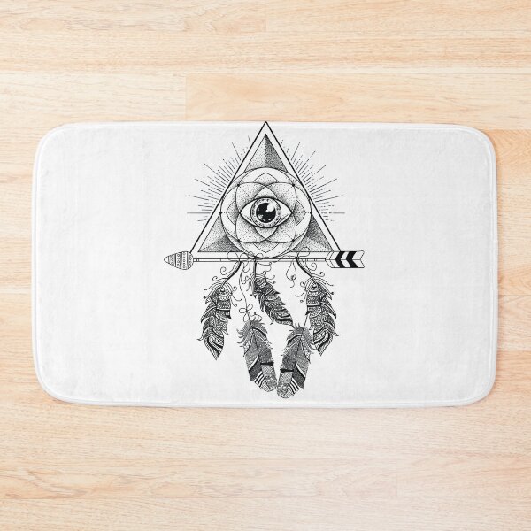 Item preview, Bohemian Style Feathers, arrow  and eye designed and sold by Best-Designers.