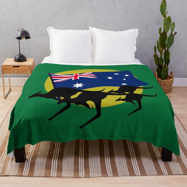 Item preview, Happy Australia Day Flag designed and sold by LMoonDesigns.