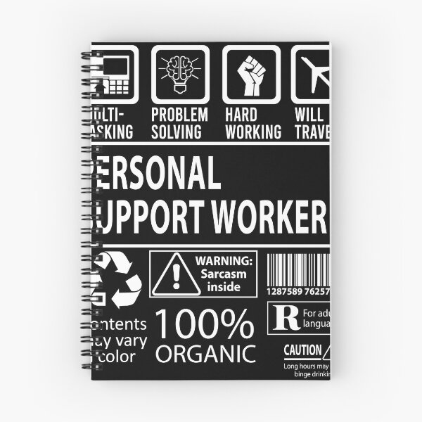 Item preview, Personal Support Worker T Shirt - MultiTasking Certified Job Gift Item Tee designed and sold by oslandefren.