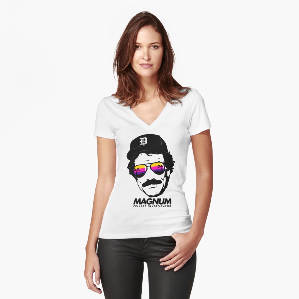 Item preview, Fitted V-Neck T-Shirt designed and sold by Fgejoo2845.
