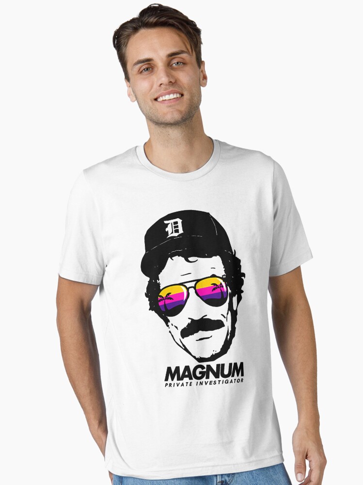 Thumbnail 2 of 7, Essential T-Shirt, Magnum PI designed and sold by Fgejoo2845.