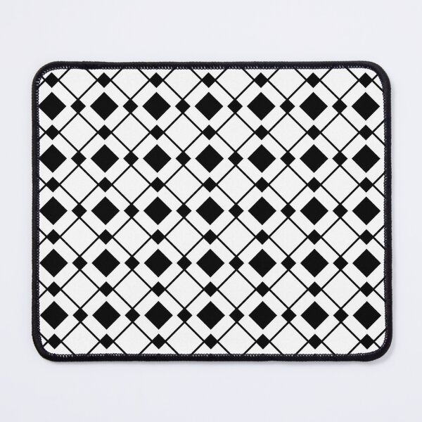 Item preview, Black and White Lozenge Pattern designed and sold by TMBTM.
