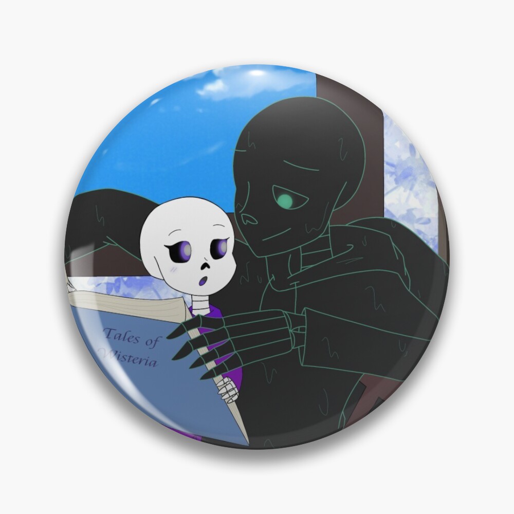 Nightmare Sans Chibi Pin for Sale by TheArtCauldron