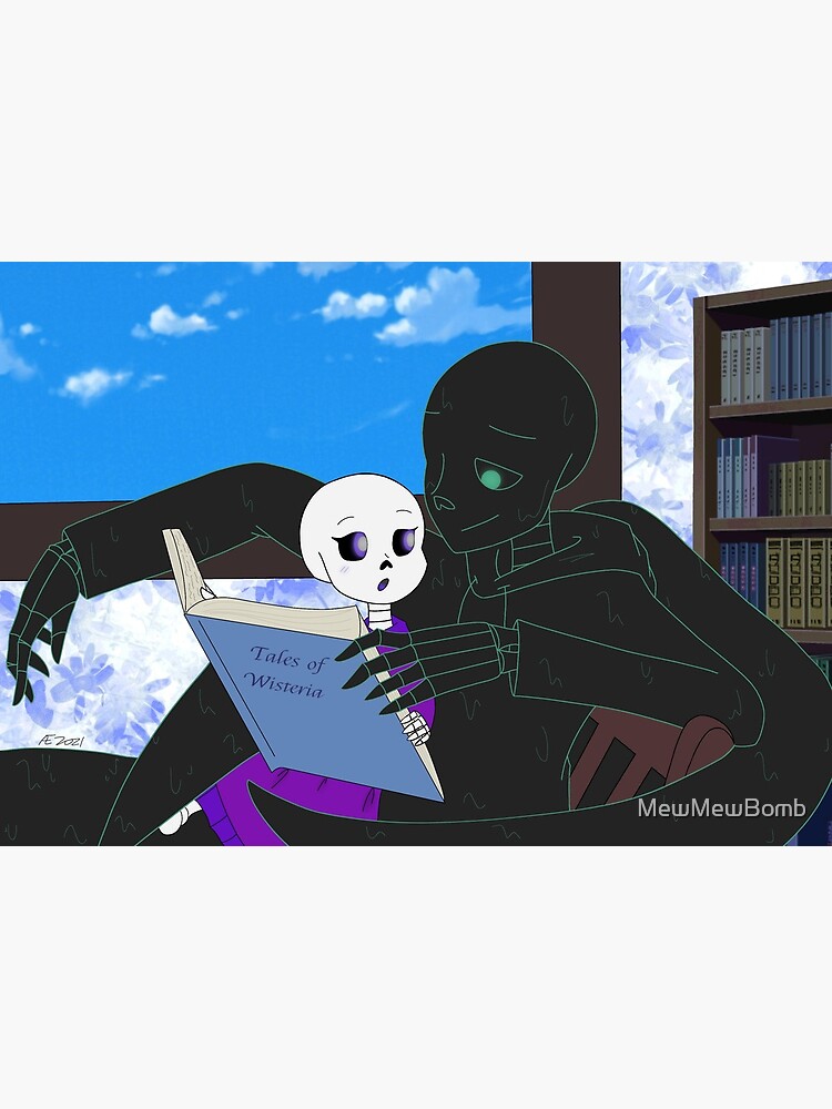 Nightmare Sans Fan Service Sticker for Sale by MewMewBomb