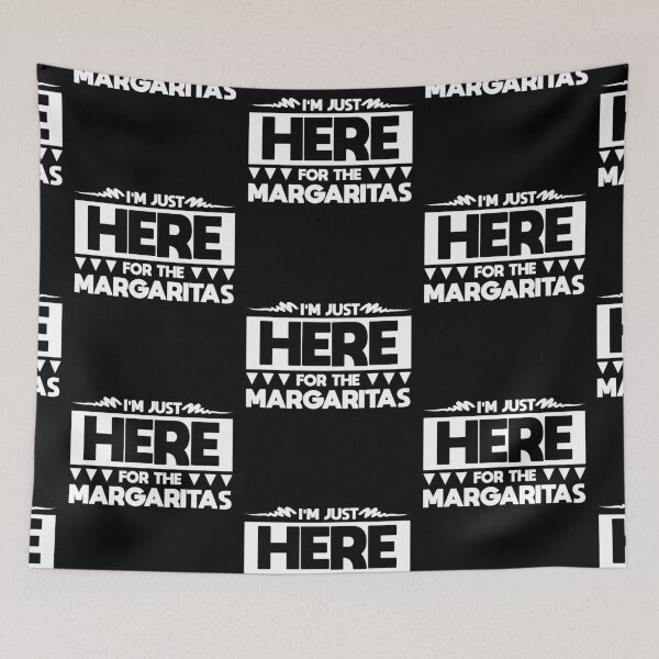 Item preview, "I'm Just Here for the MARGARITAS" Funny Gift designed and sold by MascotCulture.