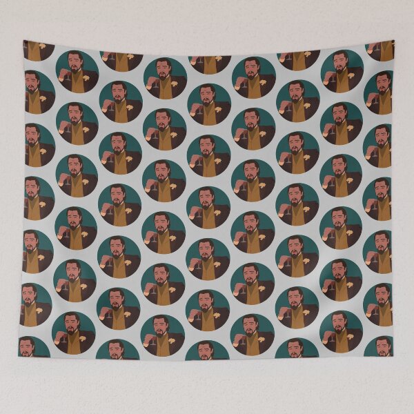 Item preview, Leonardo DiCaprio laughing meme     designed and sold by ColorLabPrintZ.