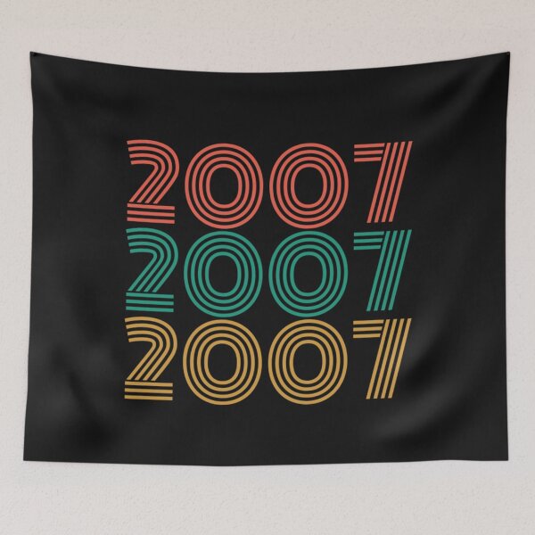 Item preview, Camiseta 2007 Vintage 2007 designed and sold by AlanWhitefoot.