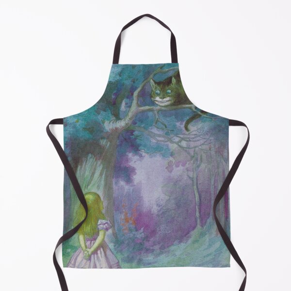 Item preview, Alice in Wonderland with Cheshire Cat, beautiful illustration with fantasy characters designed and sold by Mauswohn.