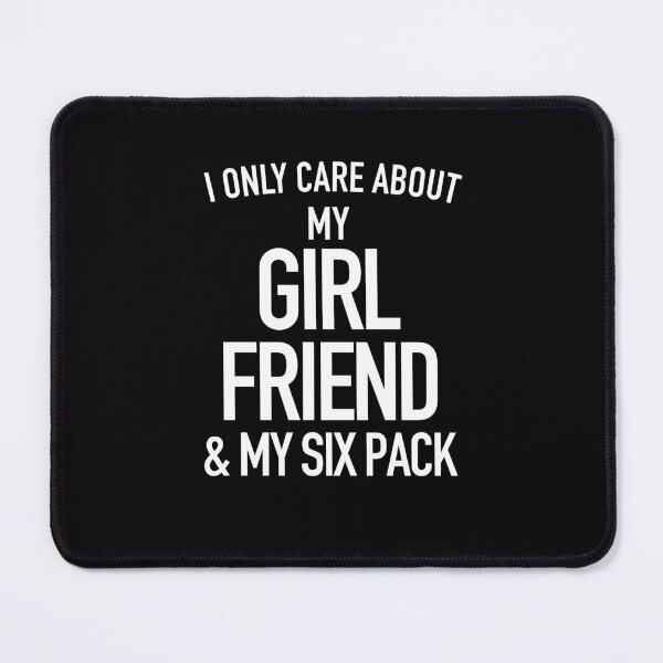 Item preview, I Only Care About My Girlfriend And My Six Pack For Couple  designed and sold by JooArtPrints  ★★★★★.