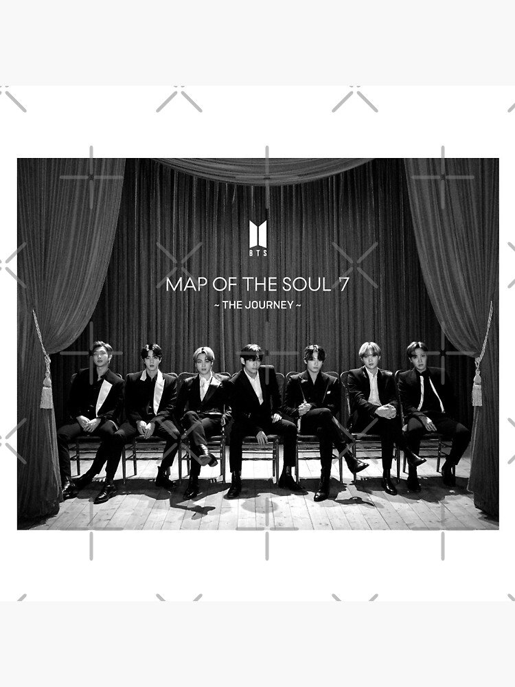 BTS Map Of The Soul 7 - The Journey (Version 1), Album Cover