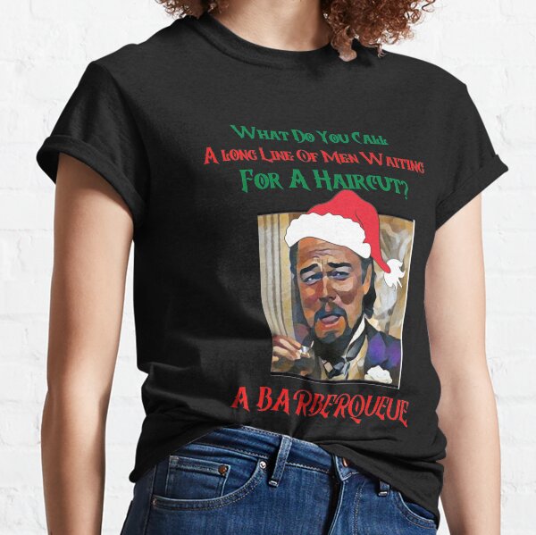 Leonardo Dicaprio meme christmas joke   Classic T-Shirt