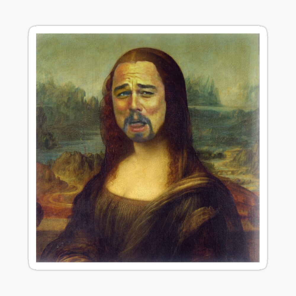 leonardo dicaprio mona lisa