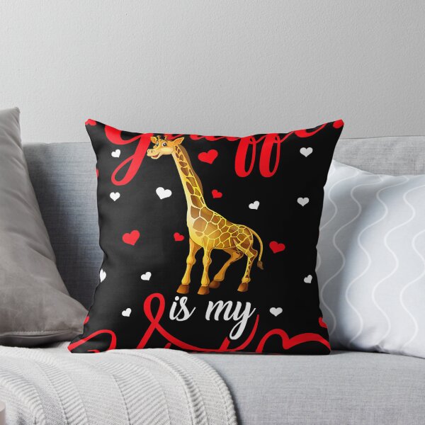 Item preview, Giraffe Is My Valentine Funny Giraffe Valentine's Day designed and sold by AaronWeedo.