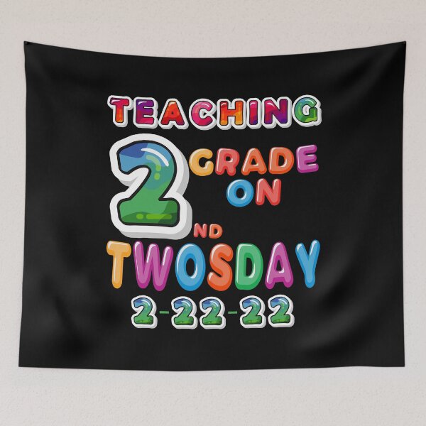 Item preview, Twosday 2/2/22 2nd Second Grade Teacher Tuesday designed and sold by CuteDesigns1.