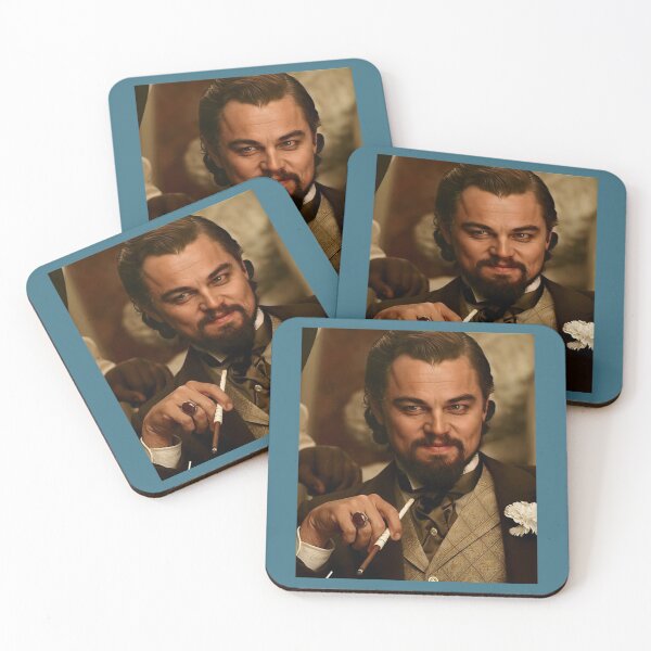 Item preview, Leonardo funny Django smoking   designed and sold by ColorLabPrintZ.
