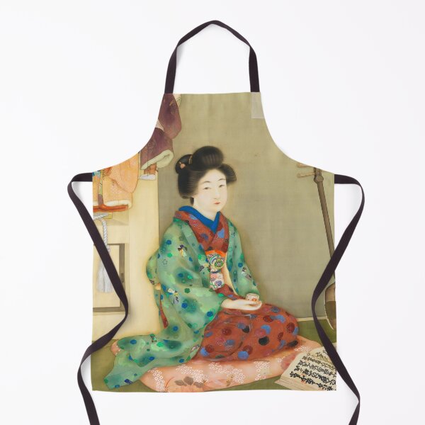 Item preview, Classical Japanese Art: Female Chanter by Arai Kou designed and sold by Naturalist Prints.