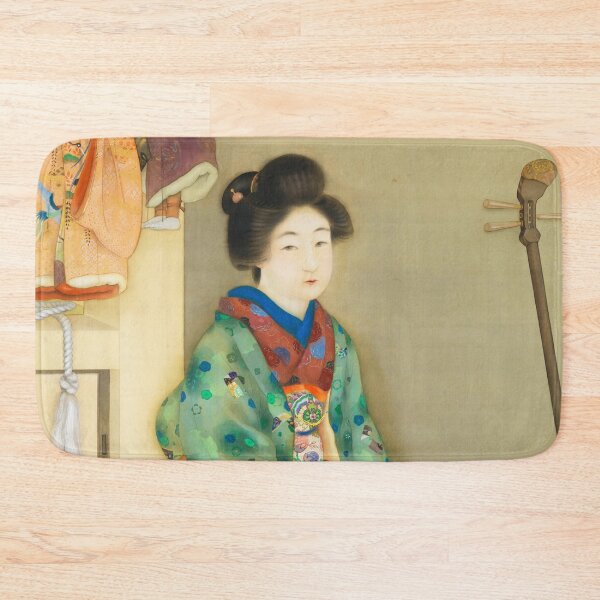 Item preview, Classical Japanese Art: Female Chanter by Arai Kou designed and sold by Naturalist Prints.