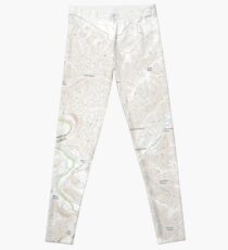 USGS Topo Map Oregon Shoestring Ridge 20110913 TM Leggings