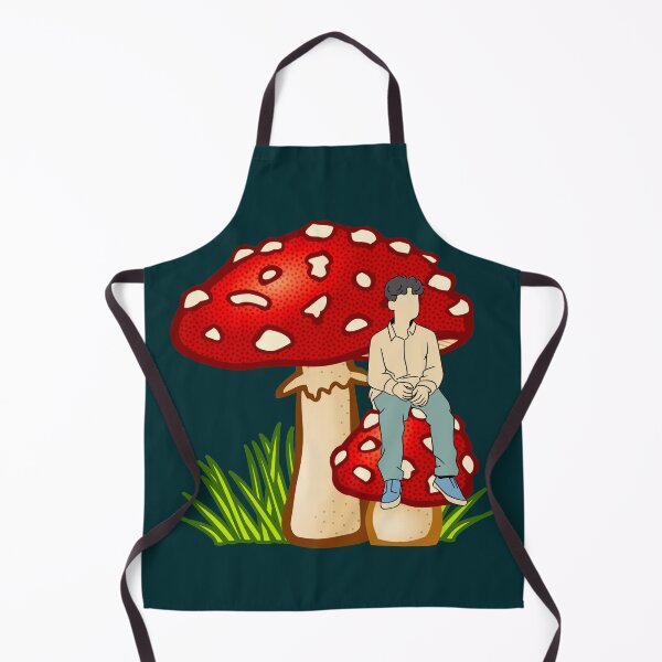 Item preview, Un, niño, sentado, en, un, hongo rojo designed and sold by ramazis.