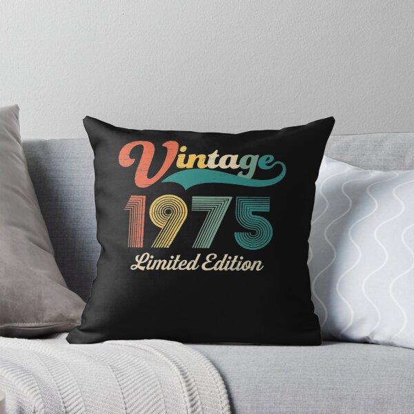 Item preview, 46th Birthday Gifts Year Old - Vintage 1975 Limited Edition T-Shirt designed and sold by ChristineRobins.
