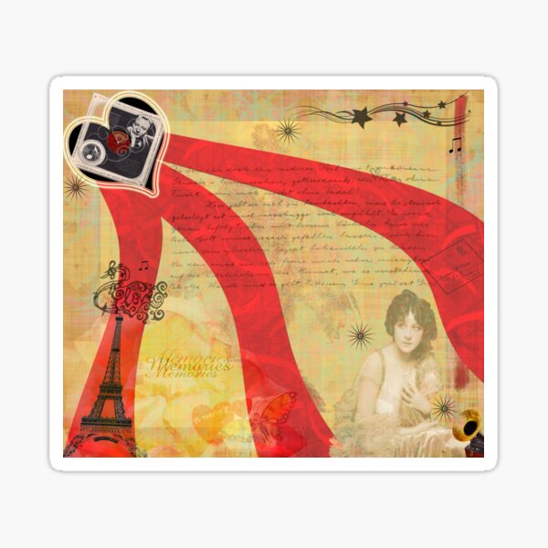 Good old times Sticker