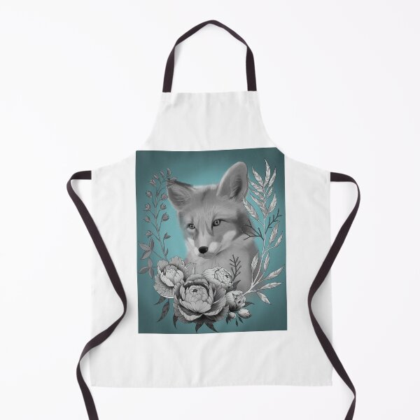 Item preview, Fox with Flowers designed and sold by KrissyLavi.