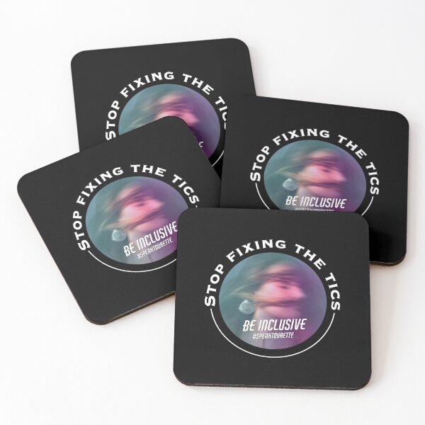 Item preview, Stop Fixing The Tics, Be Inclusive. Tourette Syndrome, Tourettes Awareness designed and sold by MJDezigns.