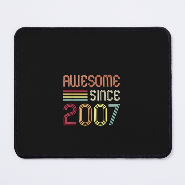Item preview, Awesome Since 2007 15th Birthday Retro T-Shirt designed and sold by AlanWhitefoot.