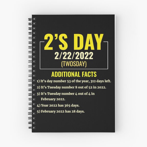 Item preview, 2's Day Twosday Tuesday February 22nd 2022 2/22/22 designed and sold by CuteDesigns1.