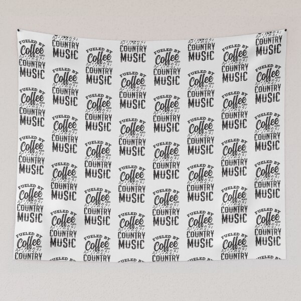 Item preview, Fueled by Coffee and Country Music designed and sold by Rhu Creations.