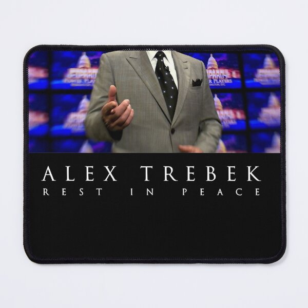 Item preview, RIP Alex Trebek, Alex Trebek rip, Alex Trebek rest in peace, Alex Trebek, Jeopardy, Alex Trebek Jeop designed and sold by Saraurnham.