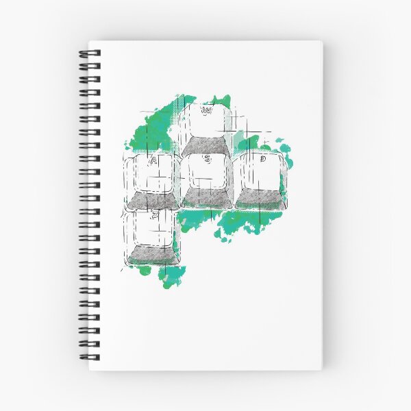 Artikelvorschau, WASD Z Keys - ART Gamer Shirt entworfen und verkauft von Artrographic.