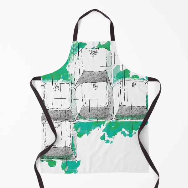 Item preview, WASD Z Keys - ART Gamer Shirt designed and sold by Artrographic.