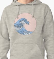aesthetic wave Pullover Hoodie
