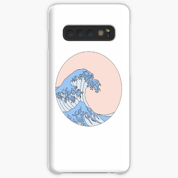 aesthetic wave Samsung Galaxy Snap Case