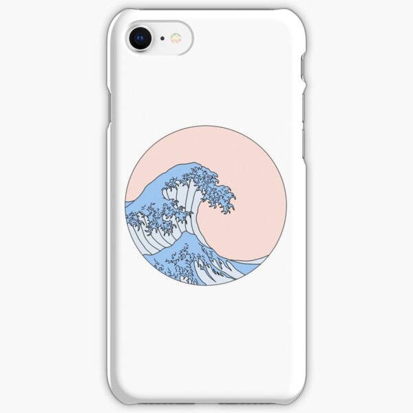 aesthetic wave iPhone Snap Case