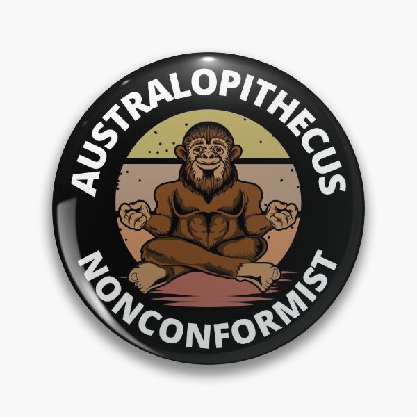 Item preview, Funny Australopithecus Nonconformist Meditating Bigfoot designed and sold by RGRamsey.