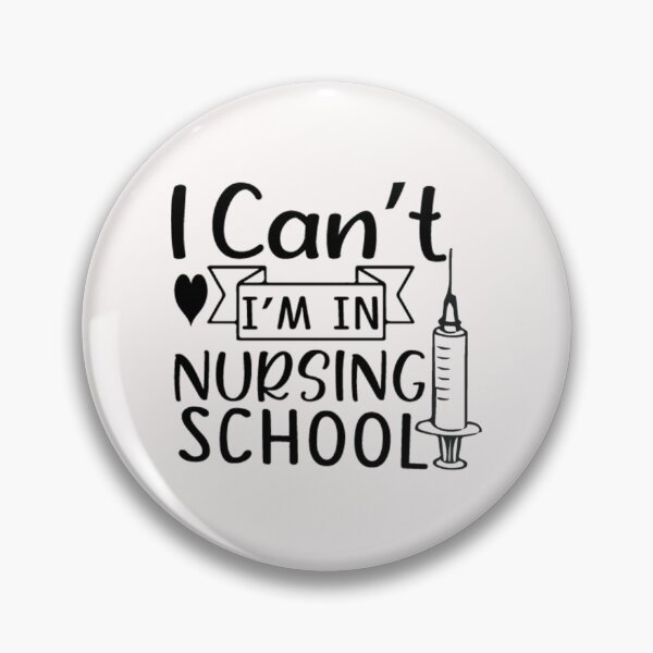 Item preview, I Can't I'm In Nursing School designed and sold by AuroraApparel.