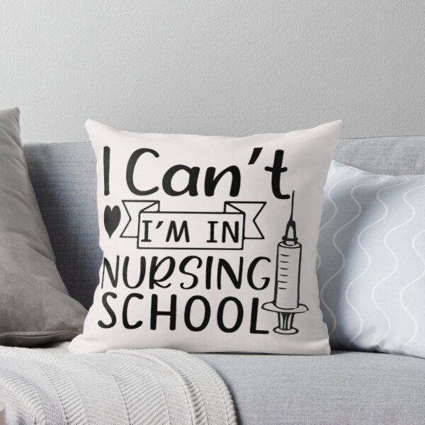 Item preview, I Can't I'm In Nursing School designed and sold by AuroraApparel.