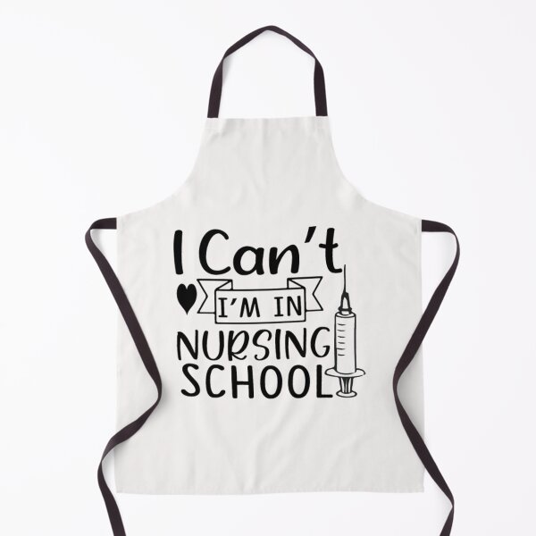 Item preview, I Can't I'm In Nursing School designed and sold by AuroraApparel.