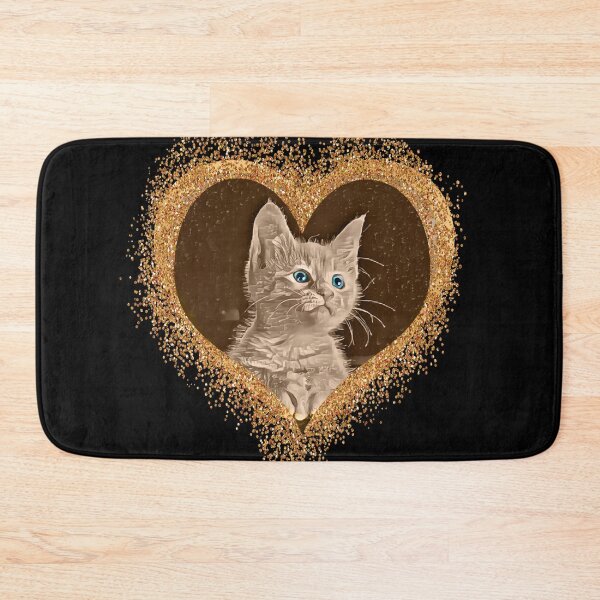 Item preview, Cat in heart of gold designed and sold by Astralia.