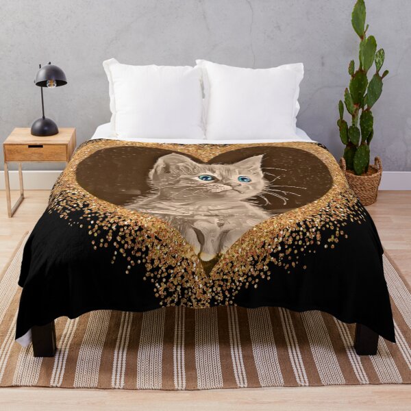 Item preview, Cat in heart of gold designed and sold by Astralia.