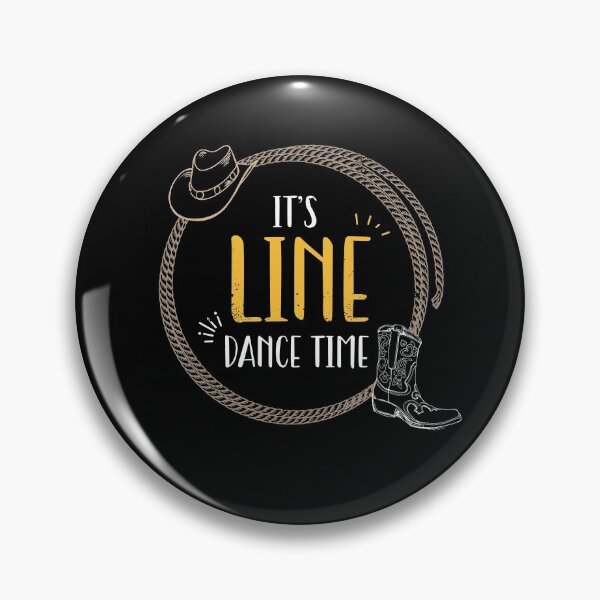 Item preview, Its Line Dance Time Line Dancing designed and sold by MooonTees.