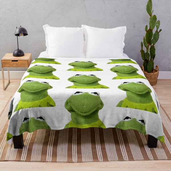 InnoBeta Frogs Gifts for Women, Frog Flannal Blanket 50 x 65, Frog Gifts  for Christmas - Watercolor