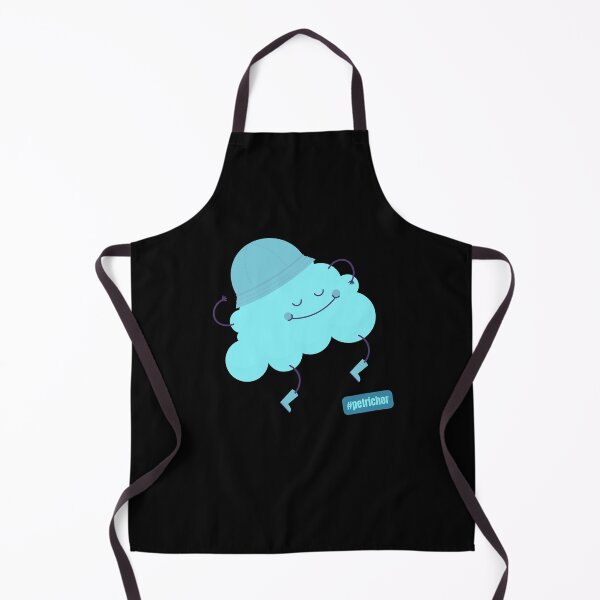 Item preview, Hashtag Petrichor Cute Blue Cloud with a Rain Hat designed and sold by Nathalie Aynié.