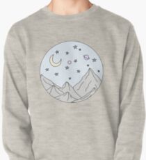 Himmel Bergszene Sweatshirt