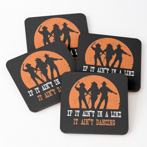Item preview, If It Aint In A Line Line Dance designed and sold by MooonTees.