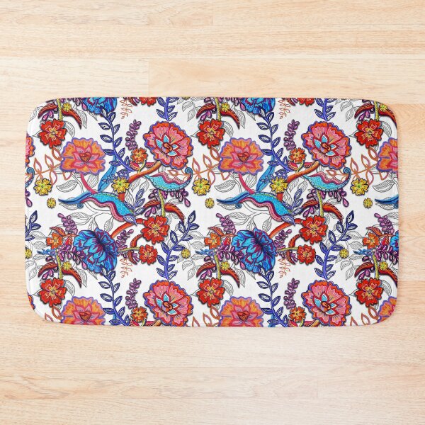 Item preview, Batik inspired flower pattern designed and sold by Mikhayla Rae.