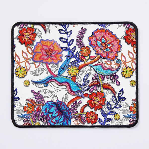 Item preview, Batik inspired flower pattern designed and sold by Mikhayla Rae.